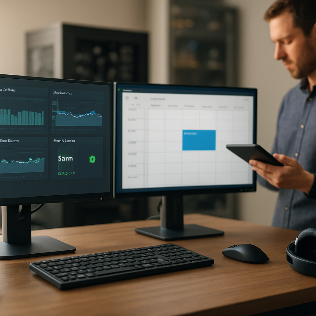 Karsten Mekelburg: Automatisierte Wartung, Planung und Tasks